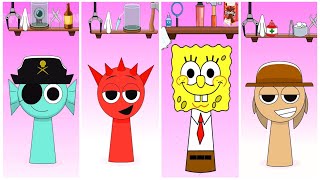 Oh No Help Anne Raddy Sponge Bob Tunner Sprunki Incredibox