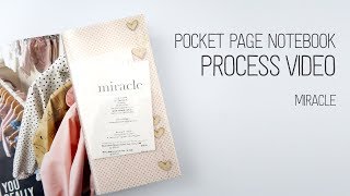 Pocket Page Notebook // Miracle // How to add ephemera to your Traveler's Notebook