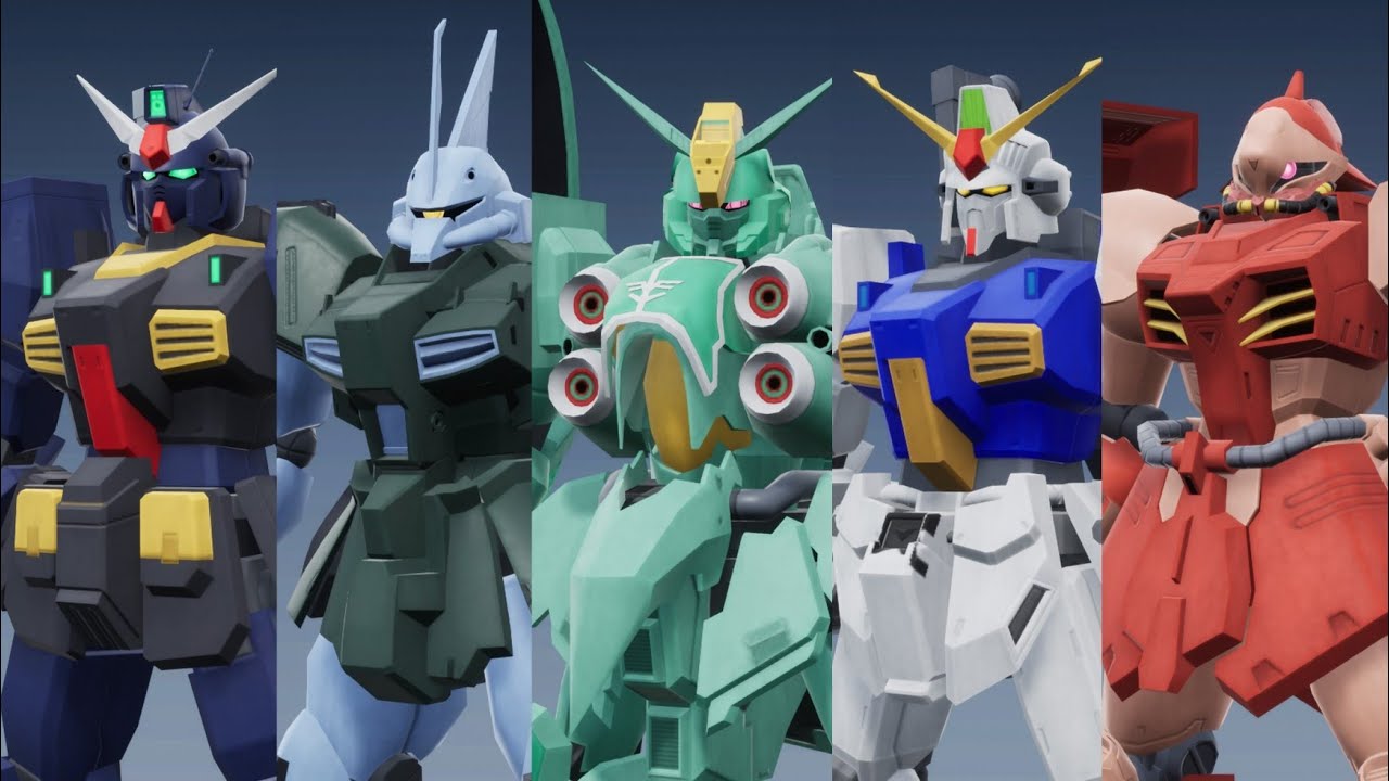 【ガンブレ4#17】再現機体出撃シーン&機体構築【ガンダムブレイカー4】