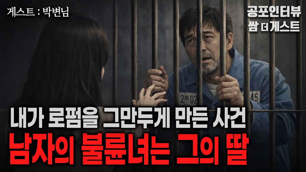 【실화 공포인터뷰】 남자의 불륜녀는 그의 딸 (로펌을 그만두게 만든 사건)ㅣ쌈무이 공포라디오ㅣ쌈더게스트 박변님ㅣ무서운ㅣ시참ㅣ괴담ㅣ소름ㅣ심야