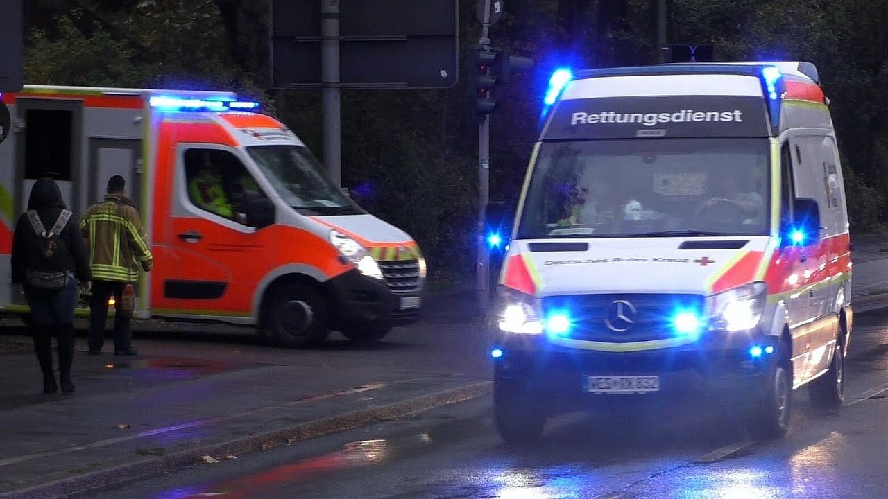 Bombenverdacht in Duisburg: Einsatzfahrten von Rettungskräften aus zahlreichen Städten