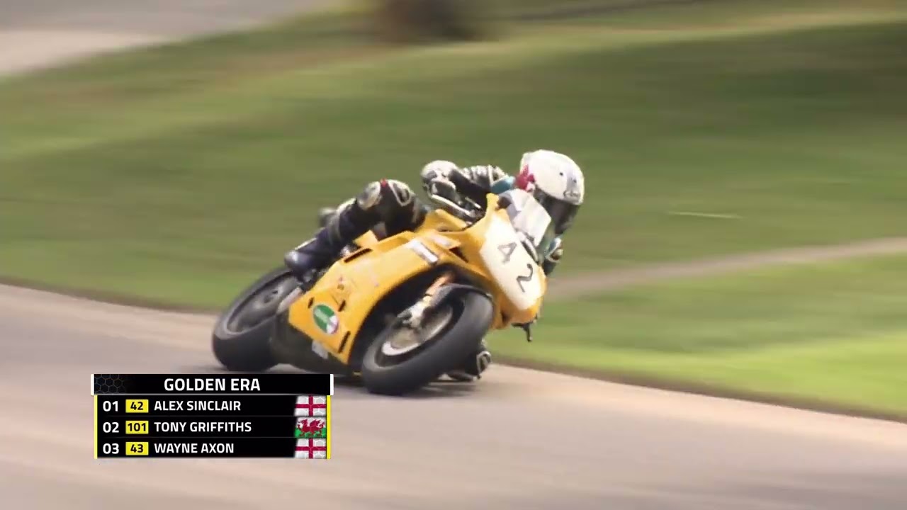 Aberdare Park Road Races 2024 - Golden Era / CB500 Race 2