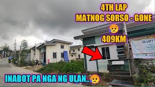 4TH LAP..MATNOG SORSOGON | BIGLA DUMILIM..😱 | INABOT PA NGA NG ULAN...😥