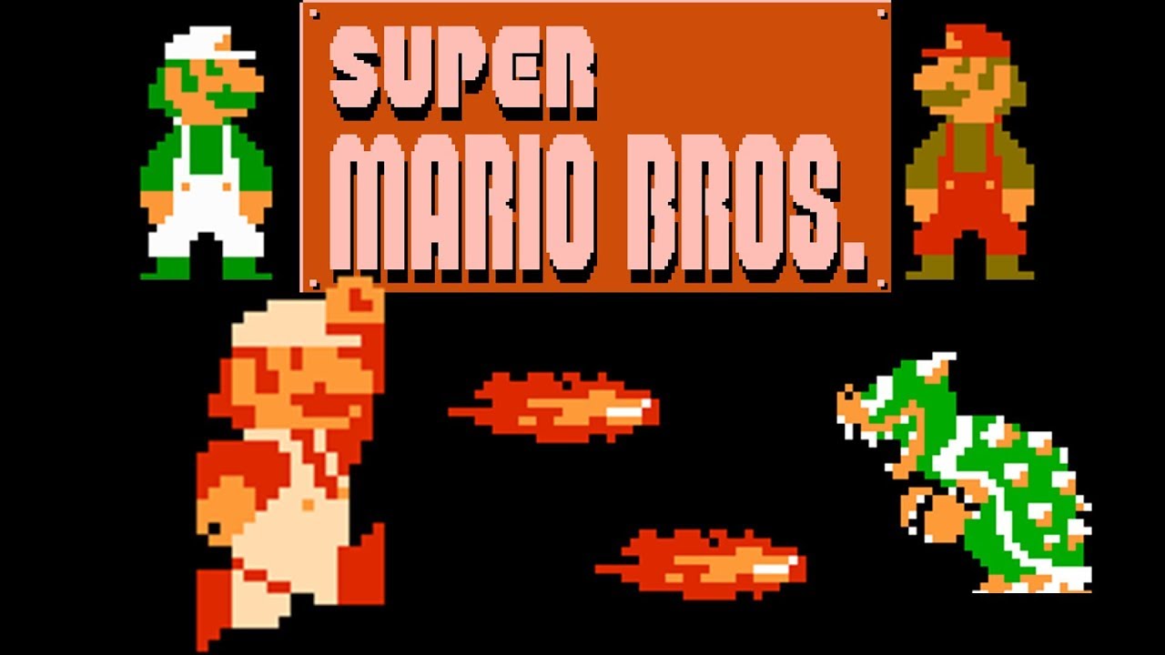 Super Mario Bros. 超级马里奥 Longplay FC/NES GAME 二周目一命通关 - YouTube