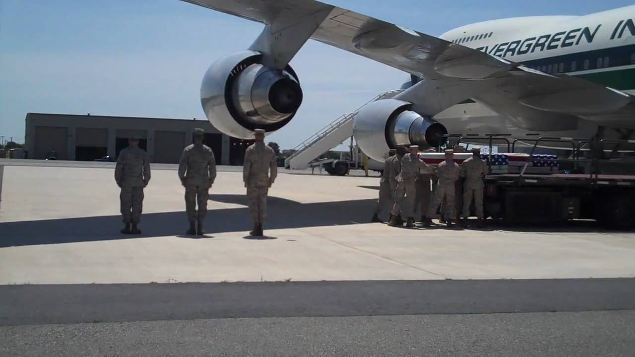 Maryland Marine's Body Returns To Dover AFB