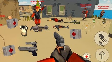 BattleRoyalePvP StrikeFortressBox || Pro VS Hacker || Best Online Games Gameplay FHD