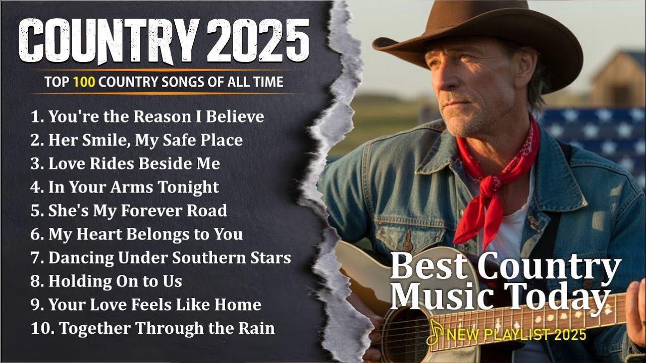 Country Music 2025 - Top Songs Playlist | Morgan Wallen, Luke Combs | Relaxing Playlist