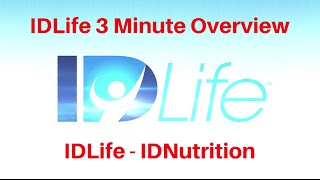 IDLife 3 Min Overview - What Is IDLife & IDNutrition