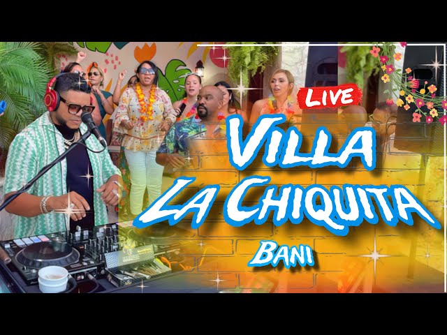 LIVE DESDE VILLA LA CHIQUITA  ( BANI ) #SALSA  Y #BACHATA  EN VIVO DJ JOE CATADOR C15 class=