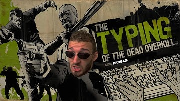 The Typing of The Dead: Overkill - All 9 Levels Gameplay (face cam + keyboard cam)