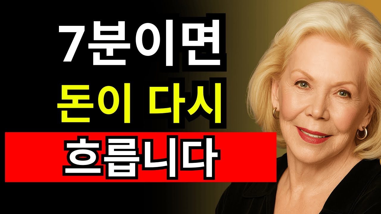 단 7분, 돈이 다시 들어오기 시작했습니다… 왜 그럴까? | 루이즈 헤이 | 끌어당김의 법칙