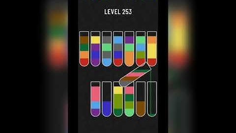 Water sort puzzle level 253
