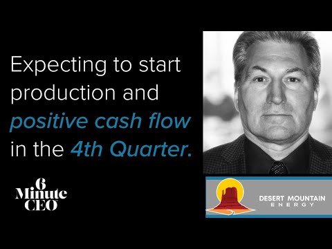 6 Minute CEO - Don Mosher - Cash Flow in Helium Production 