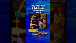 MvC2: Roll, Mega Man, and B.B. Hoods Marvelous Combo #marvelvscapcom2 #mvc2 #marvelvscapcom