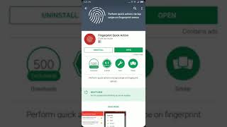 How to use fingerprint as an action! screenshot 1