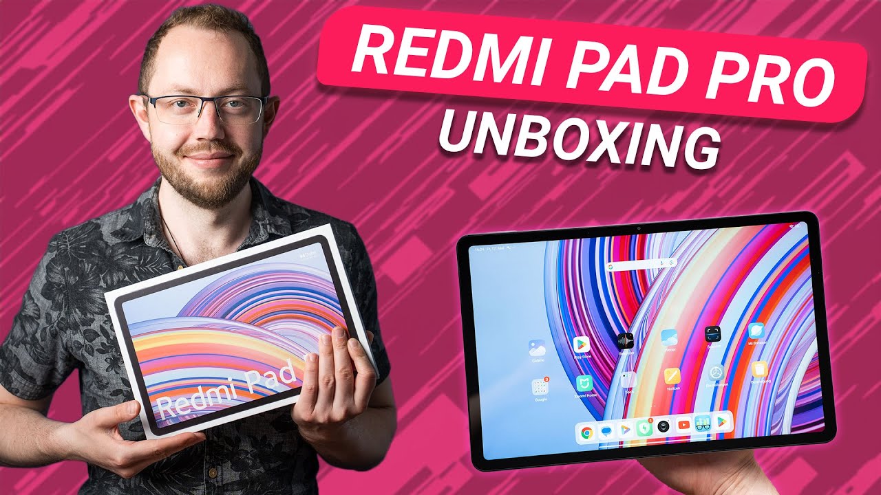 Xiaomi Redmi Pad Pro Unboxing & Hands On - YouTube
