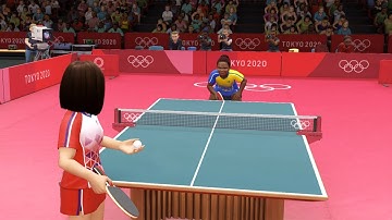 Olympic Games Tokyo 2020 TABLE TENNIS PC GAMEPLAY - Summer Olympics Official Video Game