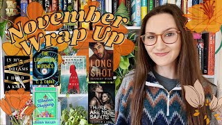 MONTHLY READING WRAP UP || ranking the 10 books i read in november