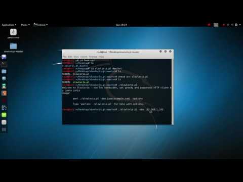 Kali Linux 2 0  How To DDoS Websites   Slowloris