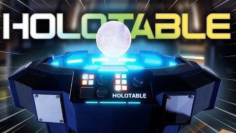 I added a HOLOTABLE to my indie game | Devlog 11