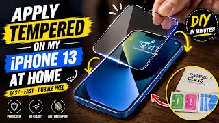 iPhone 13 Tempered Glass Installation at Home | Easy DIY Guide | Rahul pal |