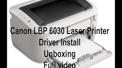 Canon Imageclass Lbp6030 Youtube
