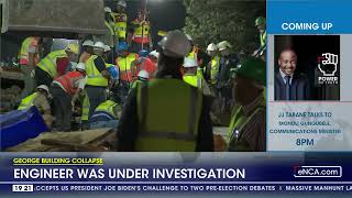 George Building Collapse Engineer Was Under Investigation