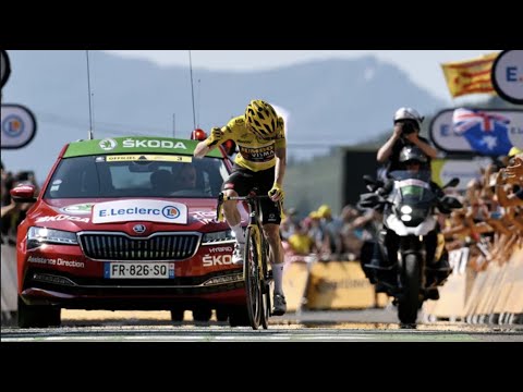 Jonas Vingegaard sur le toit du Tour de France 2022 : L'arrivée de la 18e étape