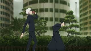 The Viral Gojo & Geto Walking Scene HD #anime