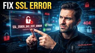 How to Fix Chrome ERR_CERT_DATE_INVALID SSL Certificate Error