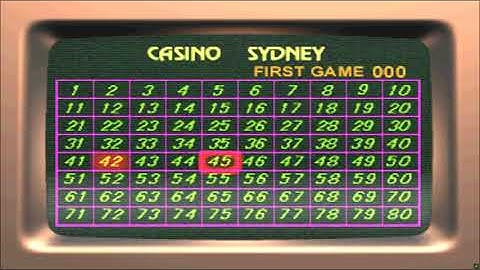 [Countdown Vampires] Keno Puzzle