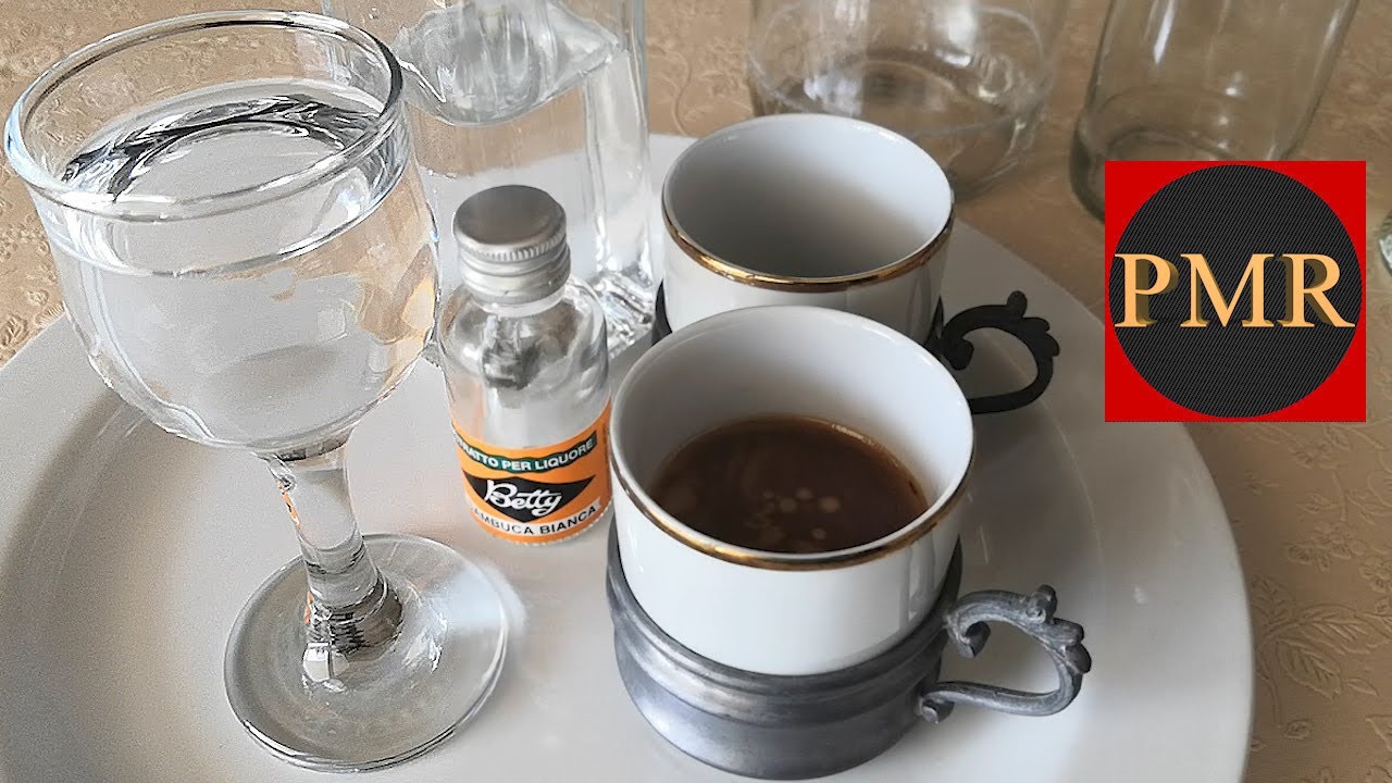 Sambuca: segreto per ottenere la sambuca limpida fatta in casa / corretto caffè / Maria Rosa Pinto