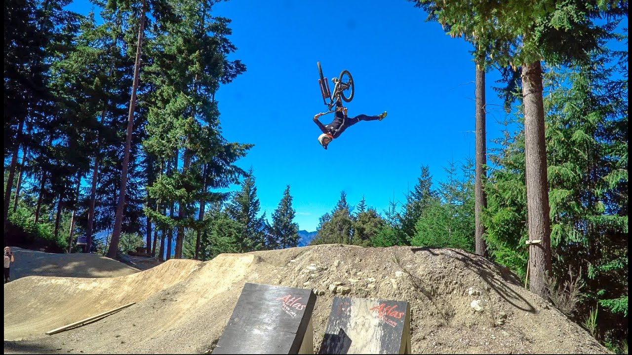 Enduro Backflip And The Worlds Biggest Public Mtb Jumps Youtube