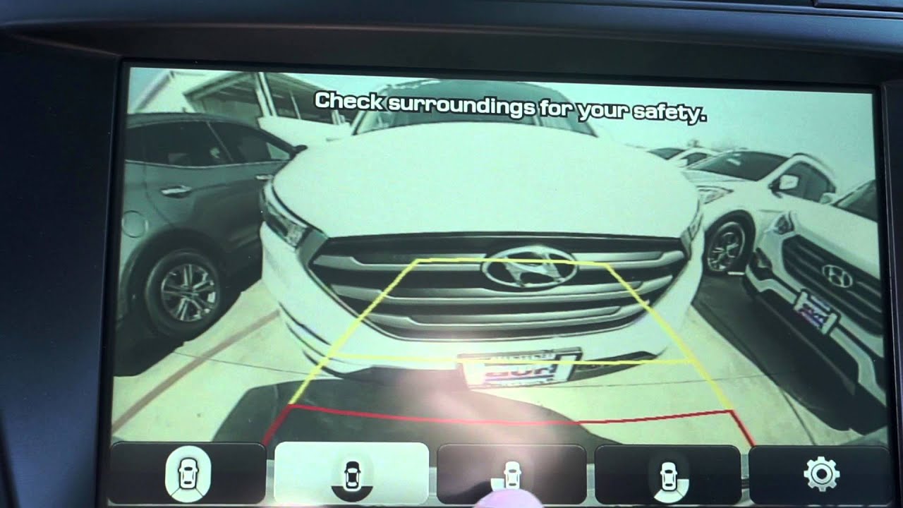 2017 Hyundai Santa Fe Multiview Camera - YouTube