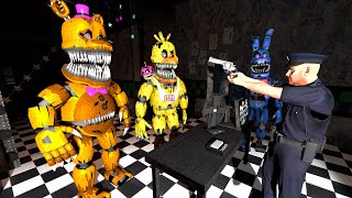 картинка: АНИМАТРОНИКИ ПРОТИВ ОХРАННИКА FNAF COOP SANBOX GMOD ► Garry's Mod