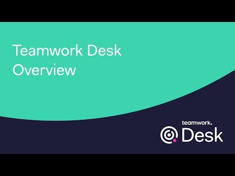 Teamwork Desk Overview