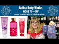 Bath & Body Works MORE 75% off + How To Make 4th Of July Party Bags!