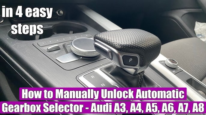 How to operate the gear shift in your Audi 