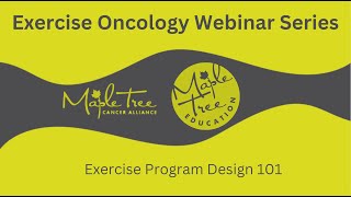 Exercise Program Design 101