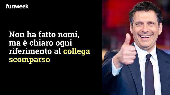 Fabrizio Frizzi, Flavio Insinna riceve un regalo speciale e lo mostra su Instagram