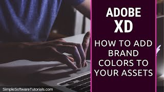 How to Add Brand Colors to Assets in Adobe XD