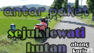 antar paket lewati hutan ‼️TIKI TULUNGAGUNG #tiki #kurir #dailyvlog