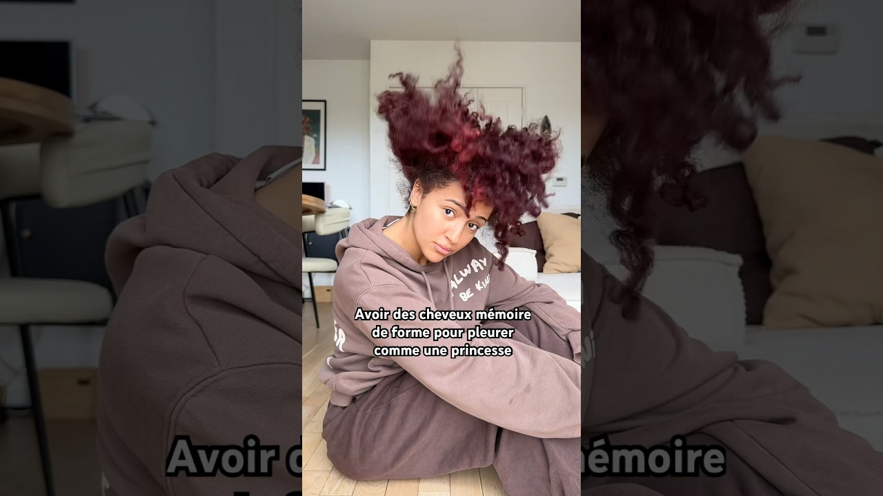 Mes cheveux 99% du temps 