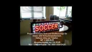 Programmierbare Led Text- Und Grafikanzeige