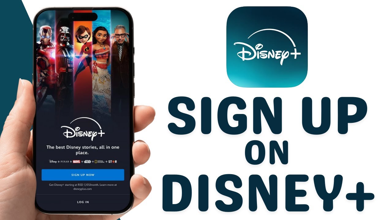 How To Sign Up on Disney Plus (Step by Step) - YouTube
