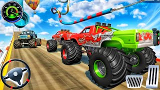Monster Truck Racing Game 3D 2026 - Monster Truck Mega Ramp Stunts Car; Simulator Gameplay screenshot 1