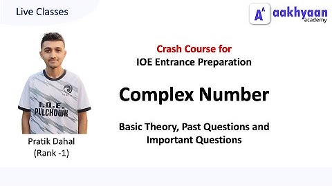 Complex number by Pratik Dahal