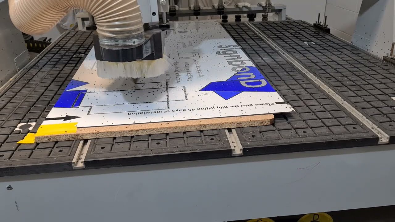 Fold acm panel to a box