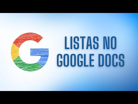 Vídeo: Como faço para criar uma sublista no Google Docs?