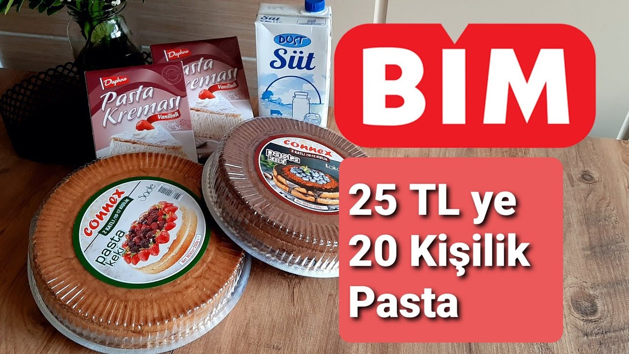 Bim Malzemeleriyle 25 Tl Maliyetli 20 Kisilik Sahane Yas Pasta Kolay Pasta Dogum Gunu Pastasi Youtube